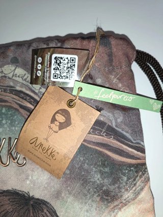 Mochila saco Anekke multicolor
