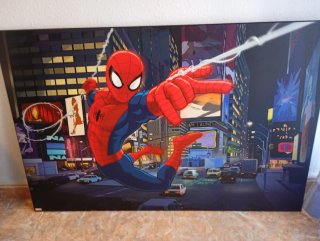 Foto mural Spiderman ciudad