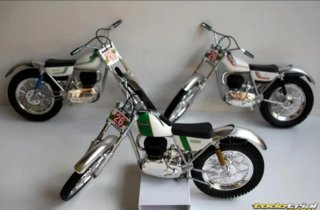 Miniatura Moto Montesa Cota 247 Trial