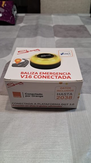 Baliza Emergencia V16 Conectada DGT 3.0