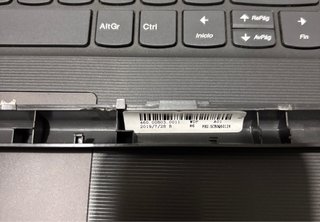 Portátil Lenovo Negro para reparar.