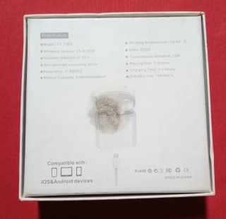 Cajas vacías auriculares Fresh Rebel y i7S