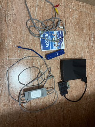 Consola Nintendo Wii Negra + Juego Wii Sports Reso