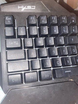 Teclado HVSJ Negro
