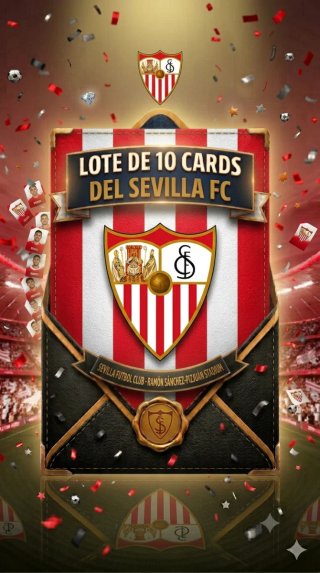 Lote 10 Cromos Sevilla FC