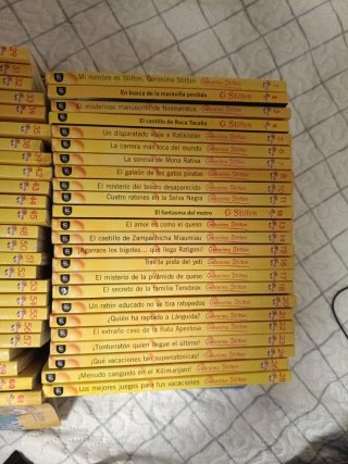 55 libros de Gerónimo Stilton