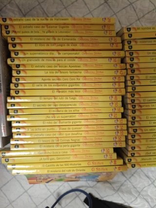 55 libros de Gerónimo Stilton