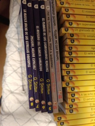 55 libros de Gerónimo Stilton
