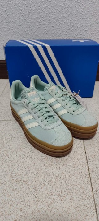 Adidas Gazelle Bold W Verde Talla 39