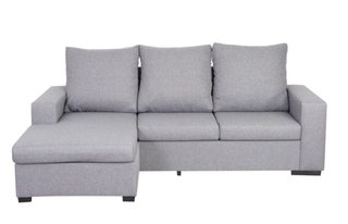 Sofá chaise longue gris con almacenaje nuevo cama