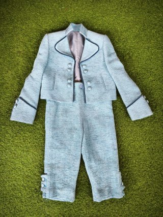 Traje fallero azul 8-10 años
