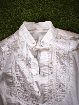 Camisa Fallera Blanca Talla 10