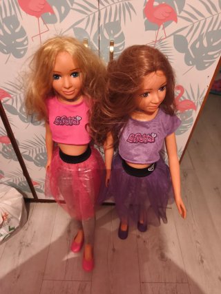 Muñecas Las Ratitas Gisel y Claudia