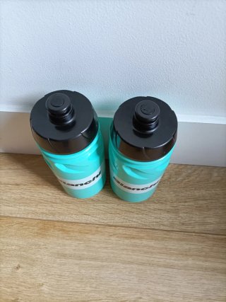 Coppia borracce Bianchi ciclismo