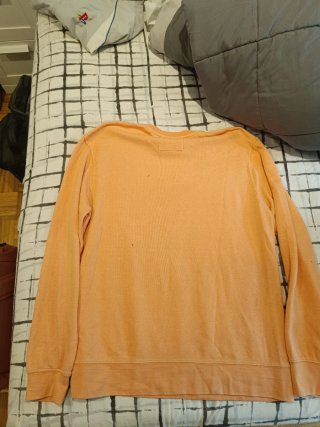 Sudadera Pull&Bear Hombre XL Naranja