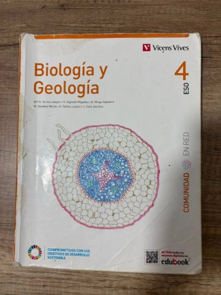 Libro Biología y Geología 4°ESO instituto Queipo