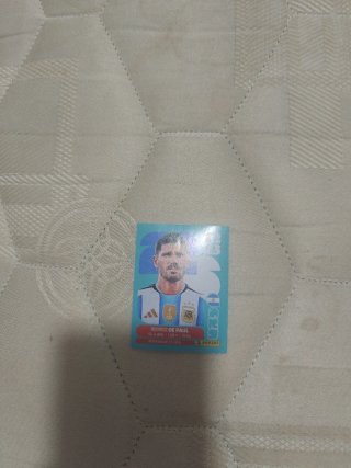 Carta Rodrigo De Paul Mundial 2026
