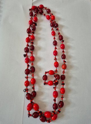 Collar Piedras Naturales y Collar Perlas Preciosas