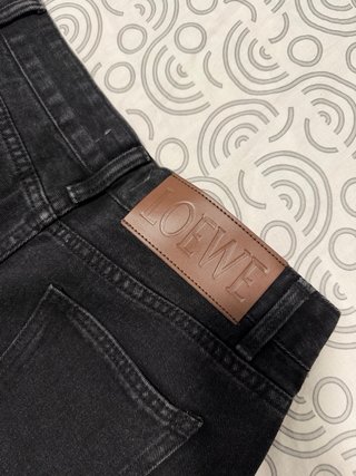Pantalón vaquero LOEWE negro mujer