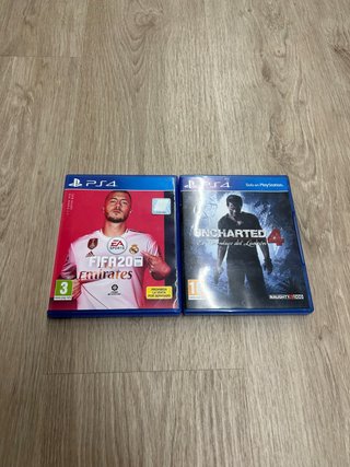 FIFA 20 + Uncharted 4 PS4