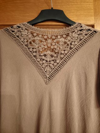 Vestido Obersait Beige Talla Única