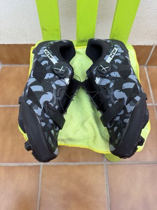 Zapatillas Ciclismo MTB Camuflaje
