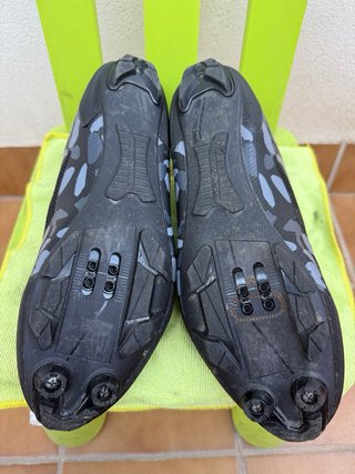 Zapatillas Ciclismo MTB Camuflaje