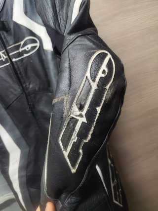 Mono de moto cuero AXO