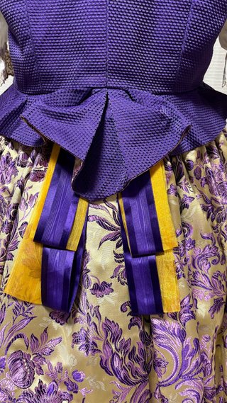Traje Fallera + Blusa Huertana talla 54 Bordado ma