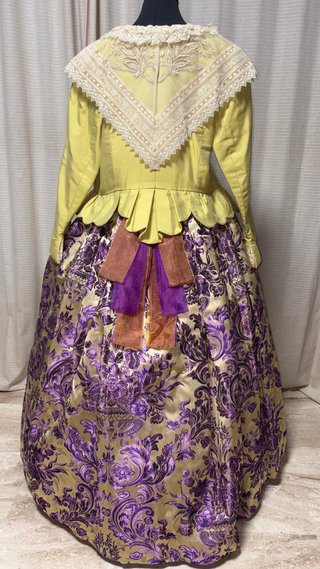 Traje Fallera + Blusa Huertana talla 54 Bordado ma