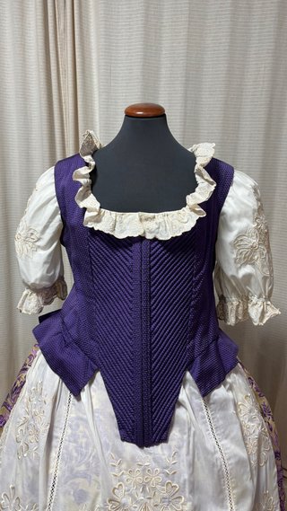 Traje Fallera + Blusa Huertana talla 54 Bordado ma