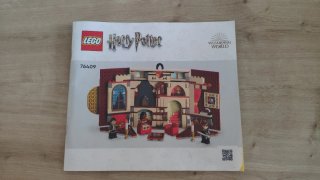 Estandarte Lego Gryffindor Harry Potter