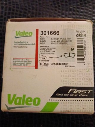 Pastillas de freno Valeo