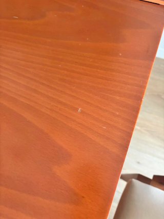 Mesa comedor extensible 6 sillas madera