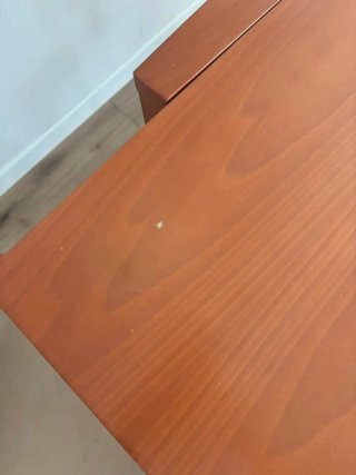 Mesa comedor extensible 6 sillas madera