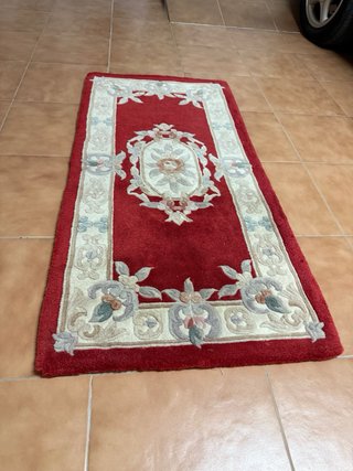 Alfombra Gruesa Clásica 100% Lana 120x60