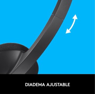 Logitech H340 - Casco USB-A para PC