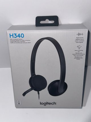 Logitech H340 - Casco USB-A para PC