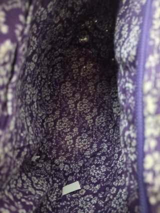 Borsa paglia intrecciata Carla Ferroni viola NUOVA