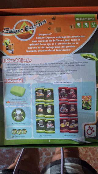 Juego de mesa Galaxy Express