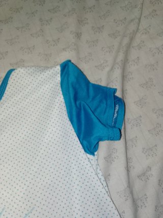 Camiseta pijama con botones y estampado