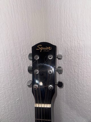 Guitarra Acústica Fender Negra