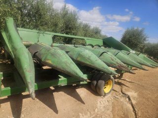 Corte de maíz 6 hileras john deere