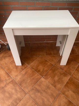 Mesa extensible Maison du Monde blanca