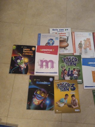 Lote Libros de Texto Primaria (Santillana, Macmill