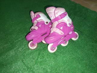 Cochecito de muñecas rosa escucho ofertas