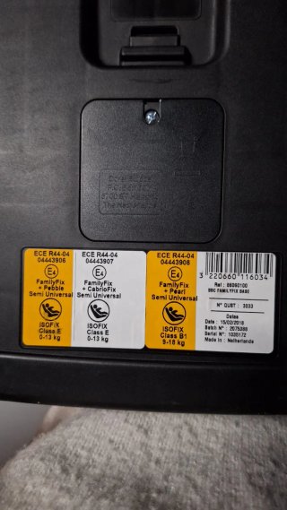 Base Isofix Bébé Confort