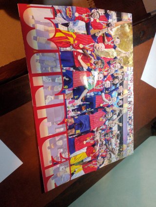 Póster Panini Mundial FIFA 2026 España Completo