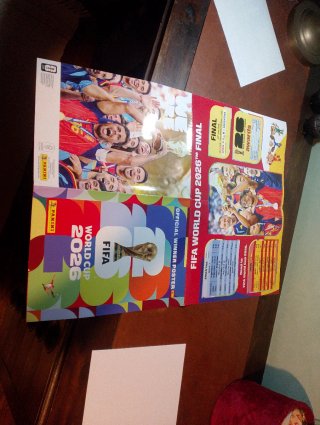 Póster Panini Mundial FIFA 2026 España Completo