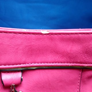 Lote 3 bolsos rosa, todo 5€.